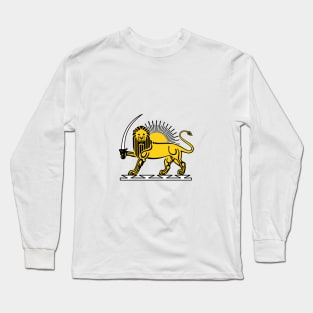 Persian Lion Long Sleeve T-Shirt